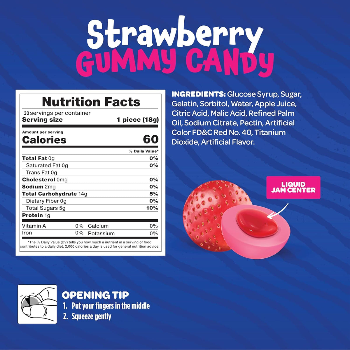 Jelly Filled Gummy Balls in Reusable Jar – Thoughtful Housewarming and Holiday Gift for Sweet Treat Enthusiasts