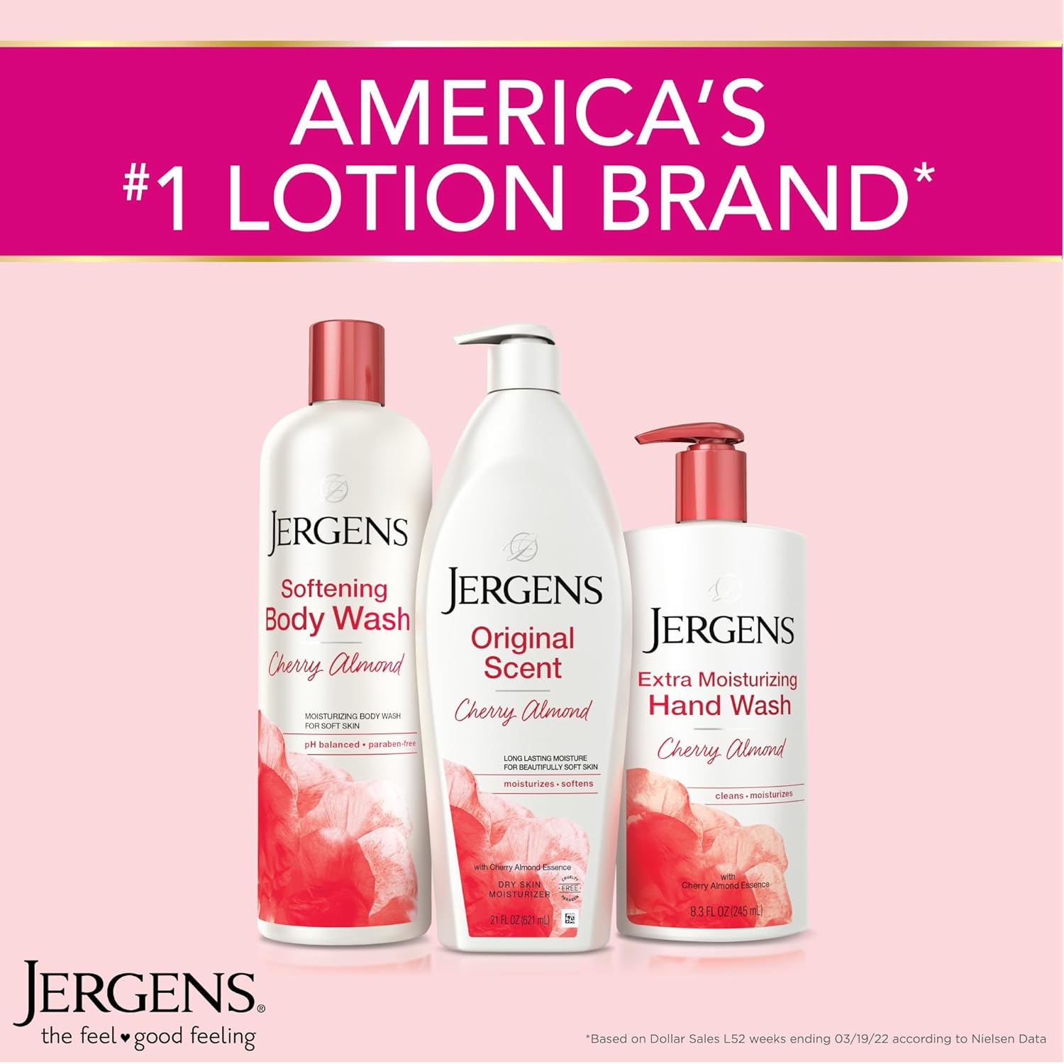 Jergens Body Moisturizer Twin Pack – Perfect Holiday Gift for Mom or Best Friend