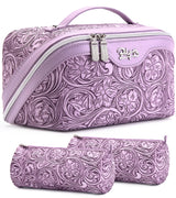 BOYATU Travel Makeup Bags Cosmetic Organizer Bag – Patio-Friendly Organizer for Outdoor Dining and Backyard Brunches