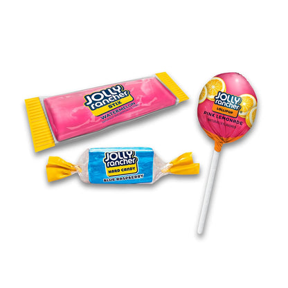 JOLLY RANCHER Assorted Candy Bulk Bag – Road Trip Travel Snack for Car Cup Holders, Heat-Resistant
