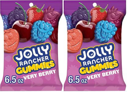 JOLLY RANCHER Gummies Assorted Fruit Flavored Candy Bag – Crowd-Pleasing Hostess Gift for Housewarmings, Baby Showers, and Office Secret Santa