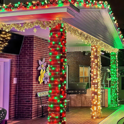 Joomer 66FT 200 LED Color Changing Fairy Lights with Night Light Mode and 12 Dynamic Modes for Aesthetic Home Lighting