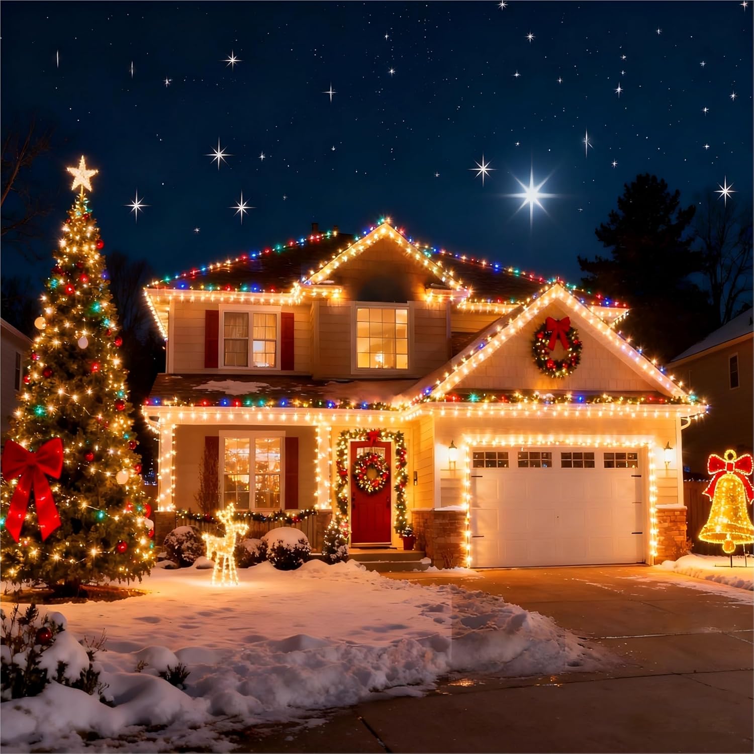 Joomer Child Safe LED String Lights – Nursery and Playroom Decor with Auto Off Timer