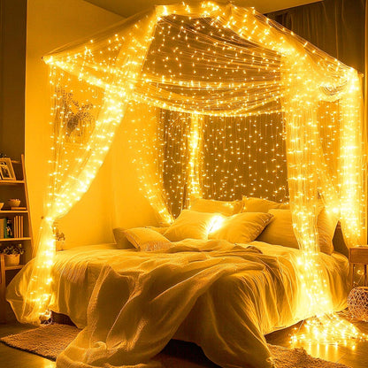 Joomer LED Fairy Lights Battery Operated – Child Safe Nursery and Kids Room String Lights with Auto Timer
