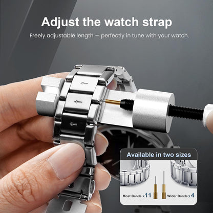 JOREST Watch Repair Kit – Unique Housewarming Present for Watch Collectors, Professional-Grade Resizing & Opener Tools