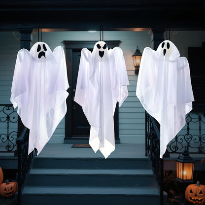 JOYIN Safe Hanging Ghost Toys – US Toy Standard Halloween Set for Trick-or-Treat Porch & Kids' Room Display