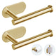 Brushed Gold - 2pcs