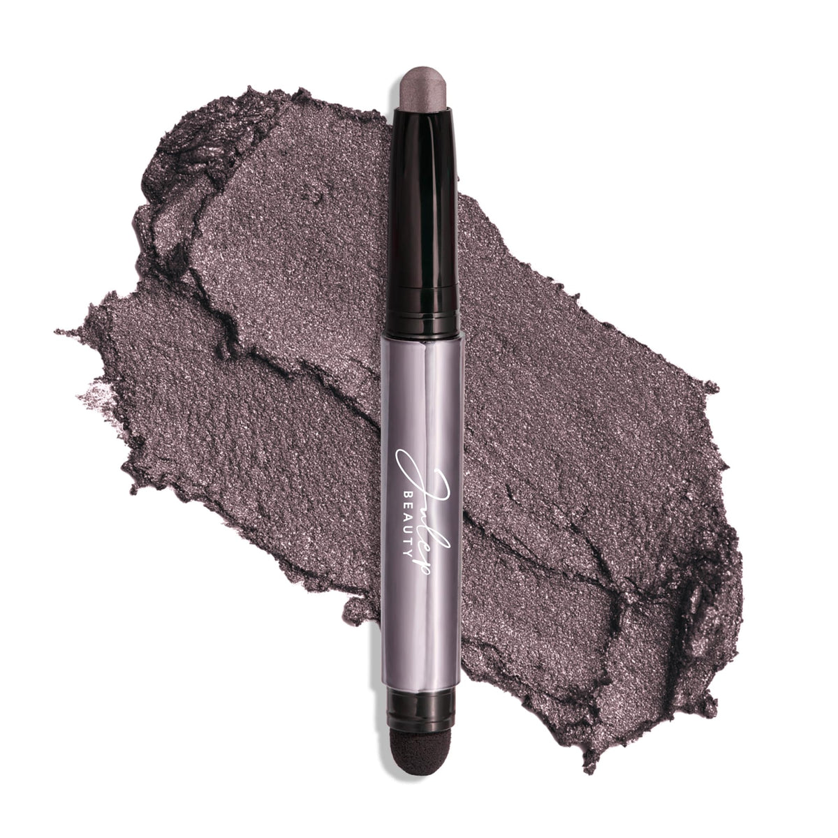 Julep Eyeshadow 101 Cream-to-Powder Waterproof Shadow Stick – Smoky Amethyst Shimmer – Long-Lasting, Crease-Proof, Rich Purple Shimmer Cream Eyeshadow with Built-in Smudger