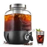 1 Gallon Cold Brew Coffee Maker – All-in-One Beverage Dispenser for Kitchen Counter, Dining Room, and Backyard