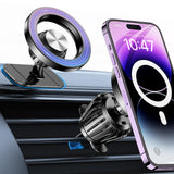 [Brand] Magnetic Car Phone Mount - Useful Everyday Gift for Commuters with 20 Magnet Hold and Dual Mount Options