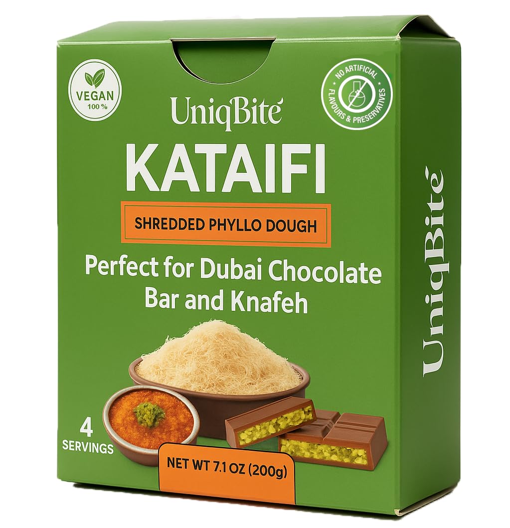 Kataifi Authentic Kadayif Pastry – Thoughtful Housewarming and Holiday Present for Dessert Lovers and Foodie Friends