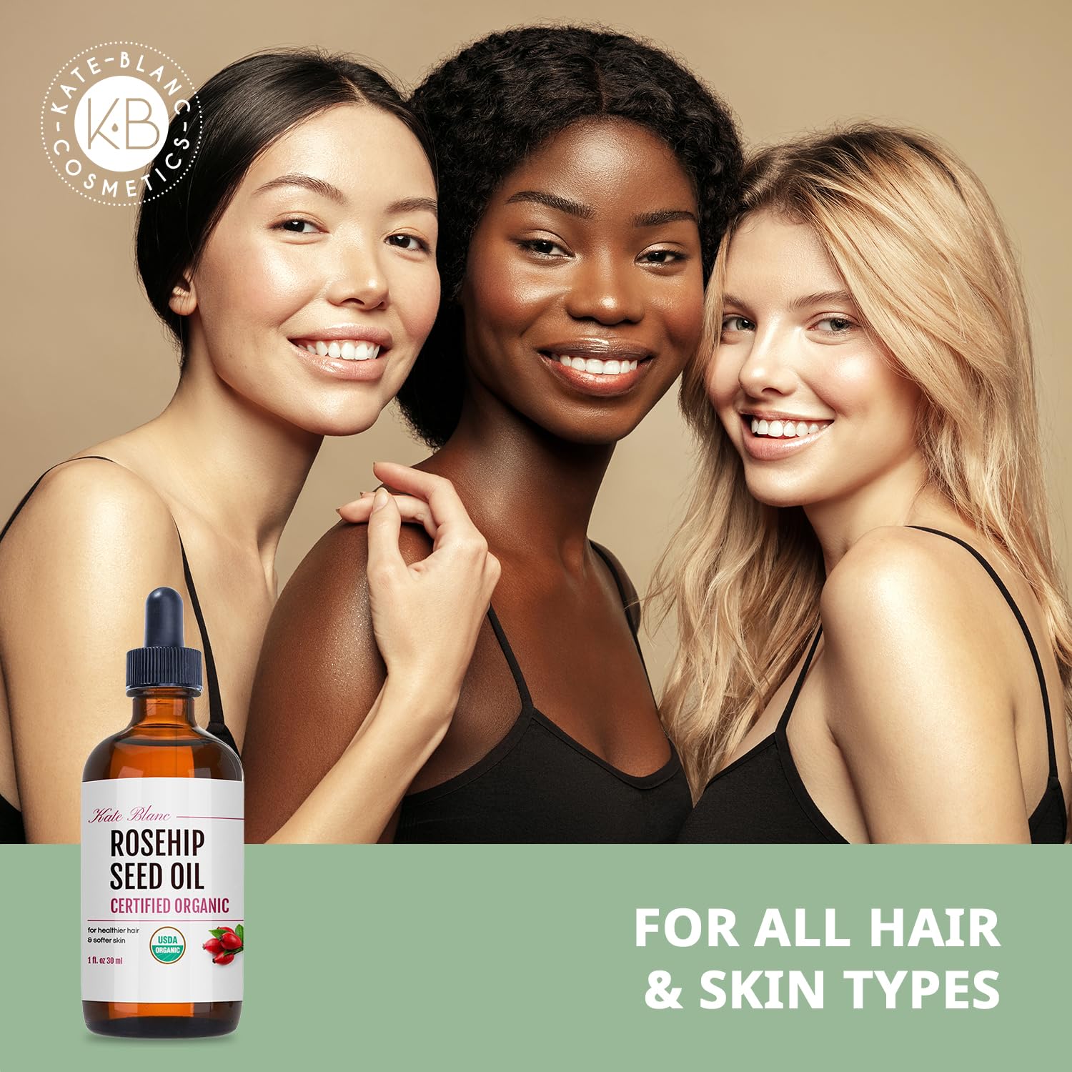 Kate Blanc Cosmetics Rosehip Seed Oil – Single-Ingredient Beauty Staple for Capsule Routines and Uncluttered Vanity Styling