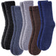 One Size - 5 Pairs Solid Color H