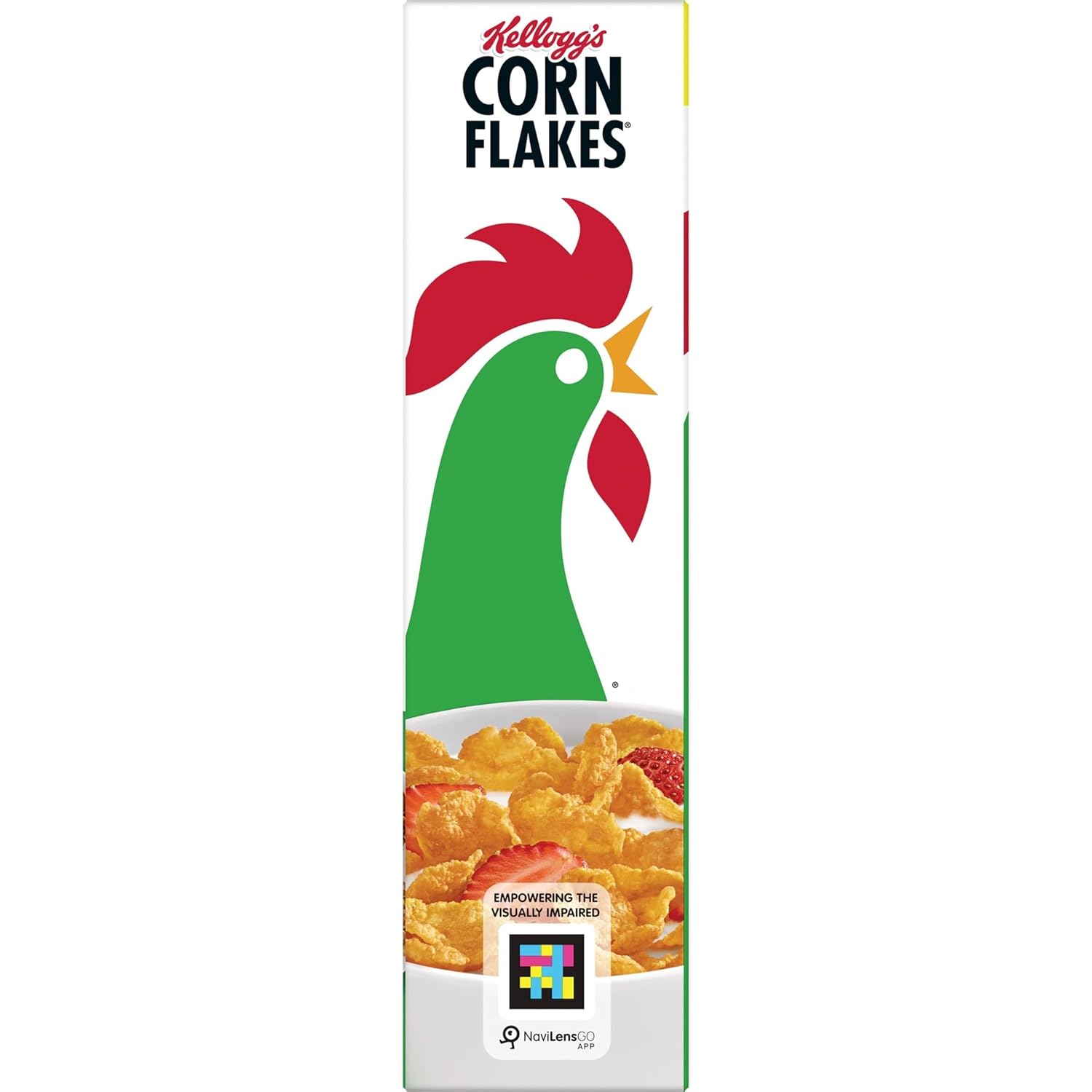 Kellogg's Corn Flakes Cereal – Kids Lunchbox Topper and After-School Snack, Original 24oz
