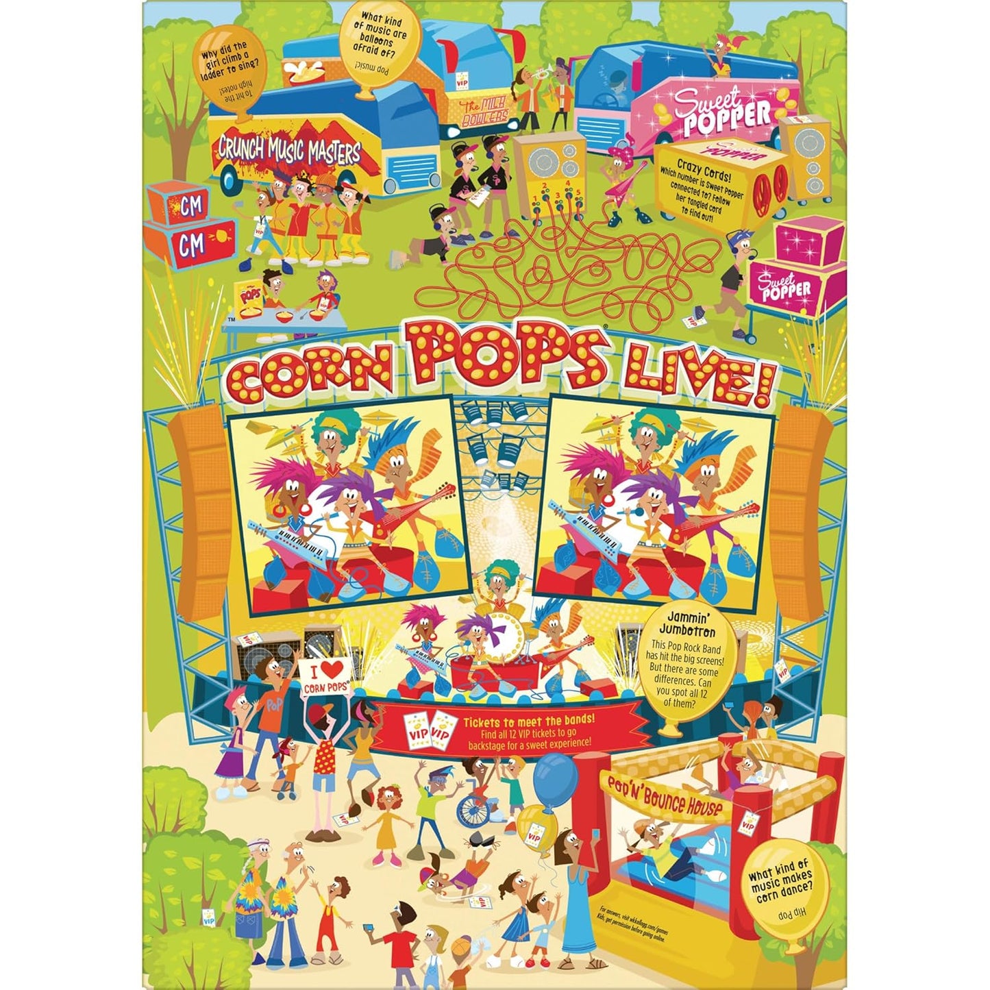 Kellogg's Corn Pops Cereal – Nostalgic Snack-Gift Box for the Kid-at-Heart, Giant 22.6 oz