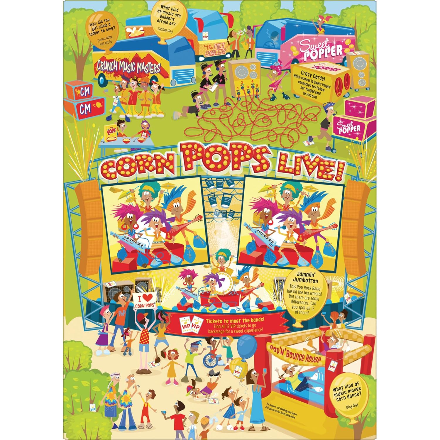 Kellogg's Corn Pops Cereal – Nostalgic Snack-Gift Box for the Kid-at-Heart, Giant 22.6 oz
