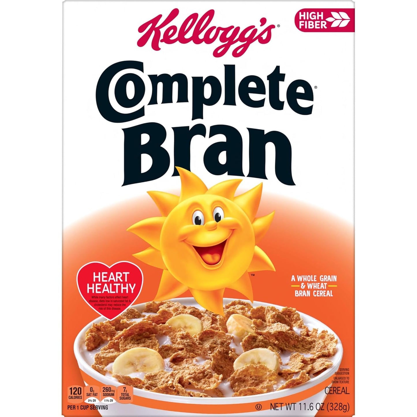 Kellogg's Frosted Bran Cereal – Portable Post-Workout Snack for the Gym, No Refrigeration