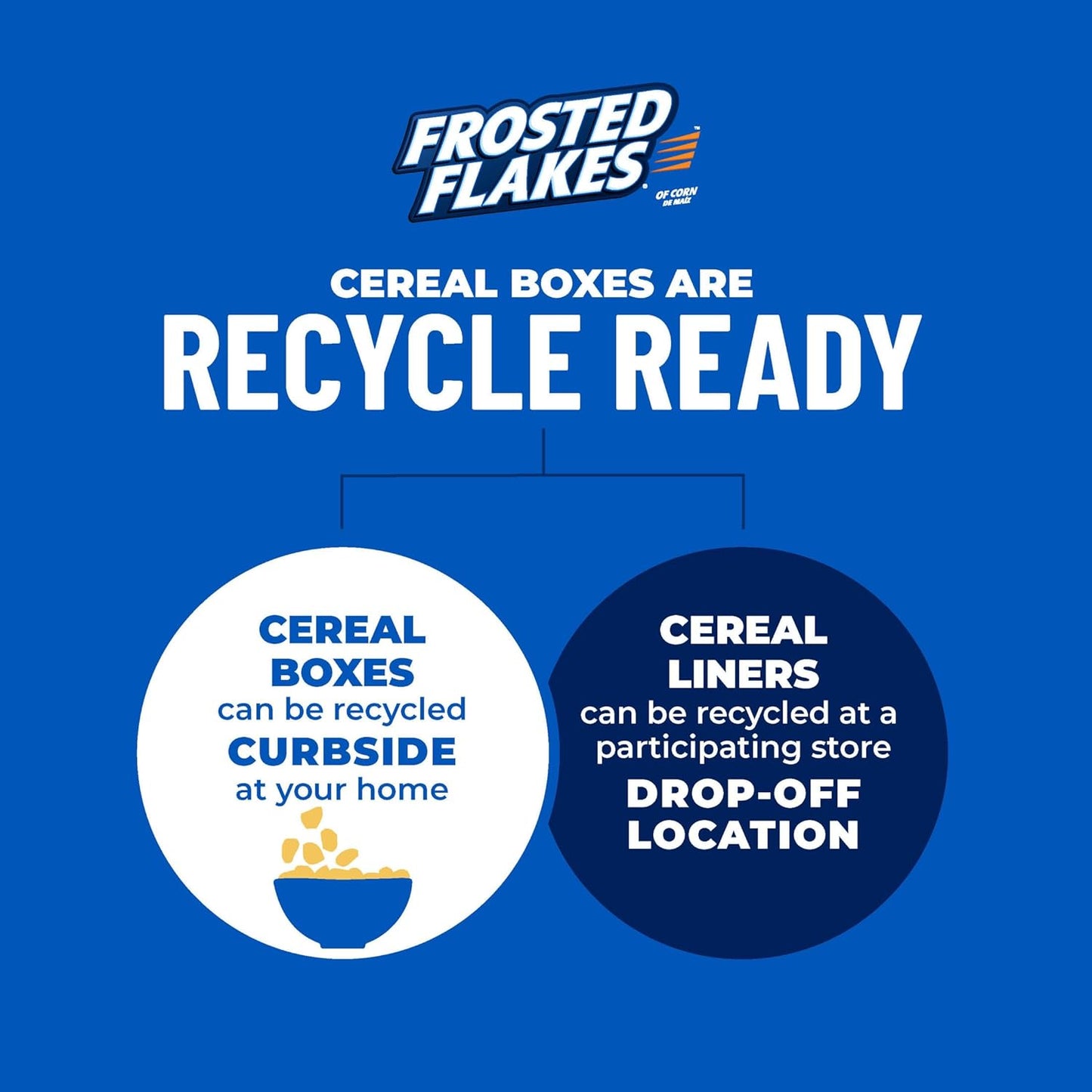 Kellogg's Frosted Flakes Cereal, Giant 28.5 oz Nostalgic Birthday Gift Box for Families and Tony the Tiger Fans