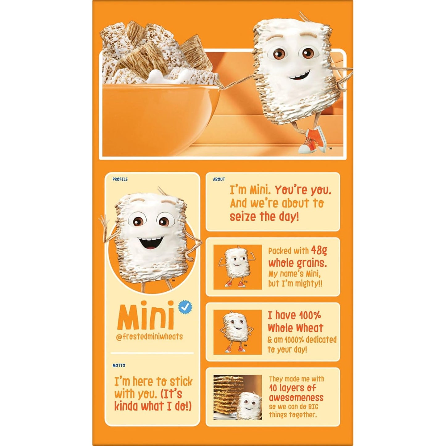 Kellogg’s Frosted Mini-Wheats – Simple Pantry Staple Cereal with Clean Ingredients, Giant 29.5oz Box