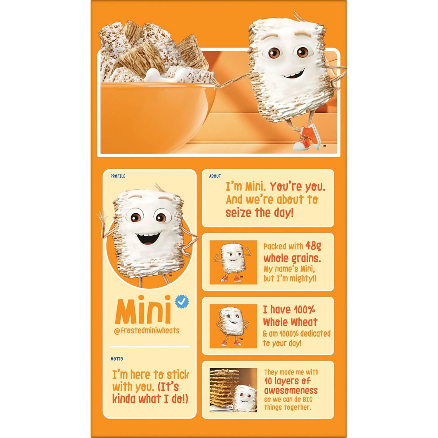 Kellogg’s Frosted Mini-Wheats – Simple Pantry Staple Cereal with Clean Ingredients, Giant 29.5oz Box