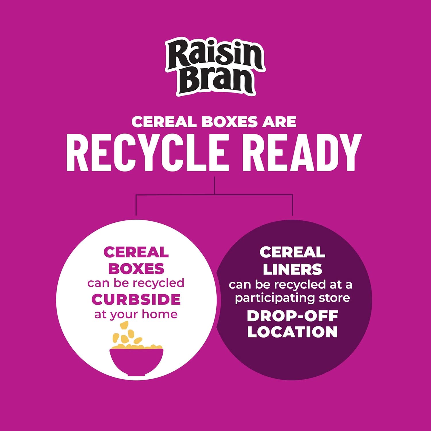 Kellogg's Raisin Bran Crunch Cereal – Thoughtful Pantry Gift Basket Staple for Housewarmings and Holidays, 24.5 oz