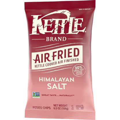 Kettle Brand Air Fried Sea Salt & Vinegar Chips – Tasty Hostess Gift for Housewarmings and Holidays, 6.5 oz Bag