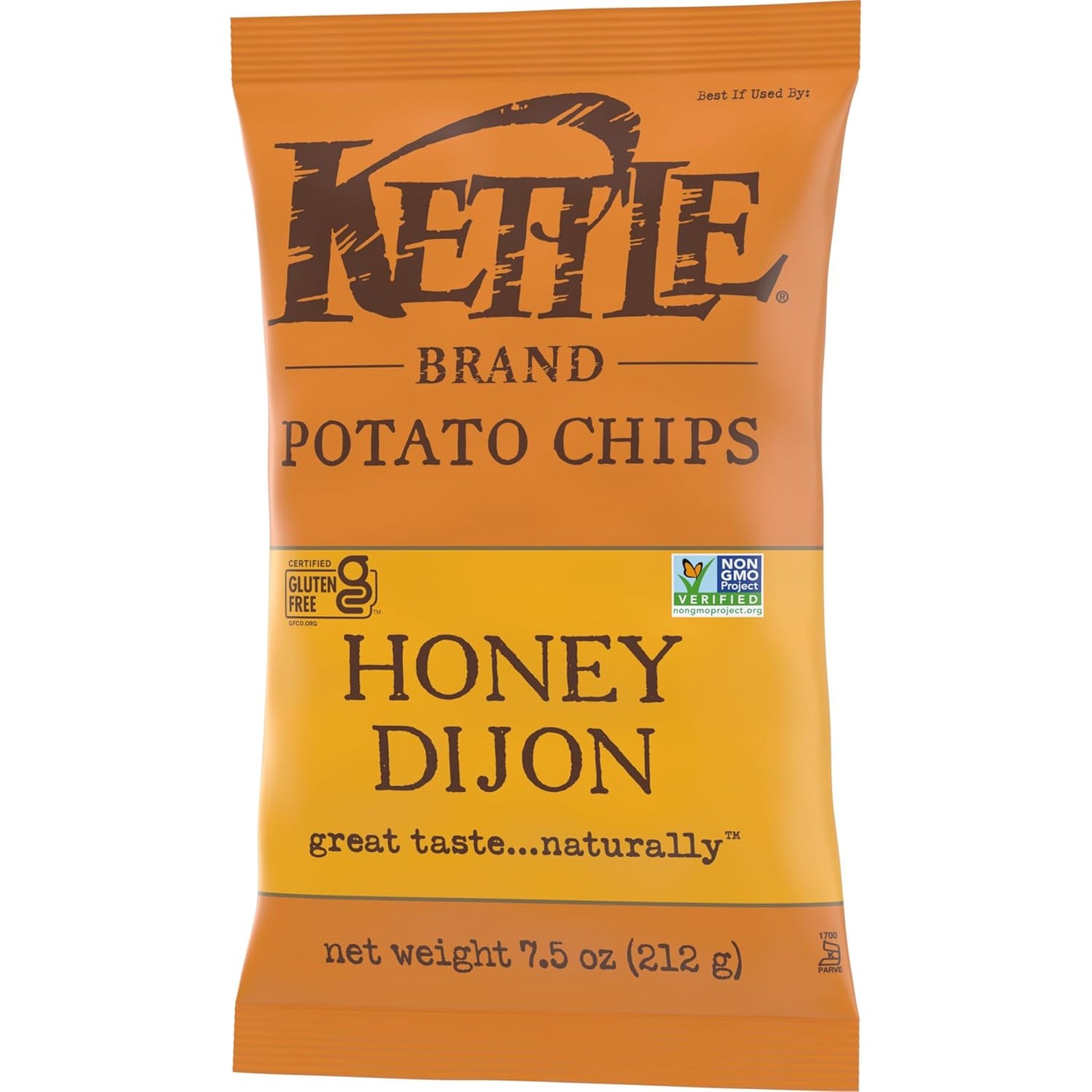 Kettle Brand Potato Chips Jalapeno Kettle Chips, 13 Oz Family-Size – Travel-Ready Snack for Road Trips and Campouts