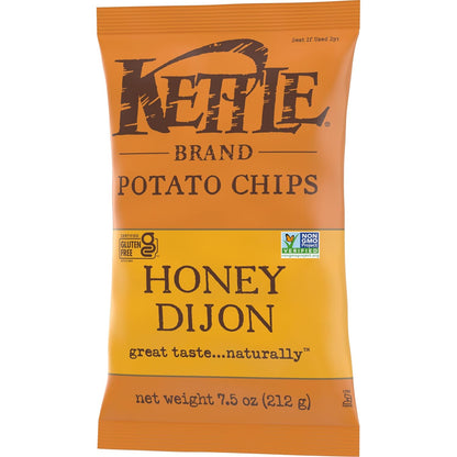 Kettle Brand Potato Chips Jalapeno Kettle Chips, 13 Oz Family-Size – Travel-Ready Snack for Road Trips and Campouts