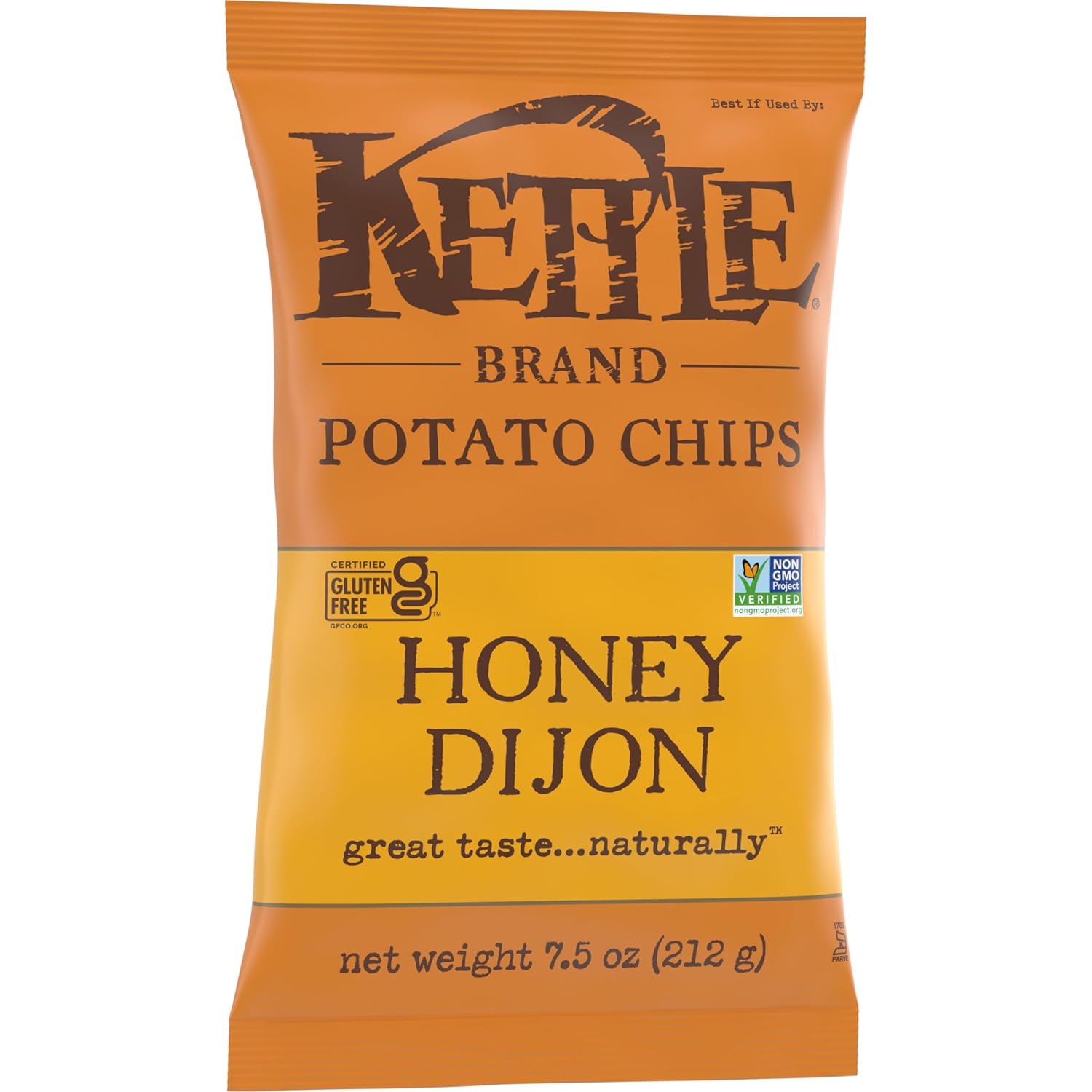 Kettle Brand Potato Chips Jalapeno Kettle Chips, 13 Oz Family-Size – Travel-Ready Snack for Road Trips and Campouts