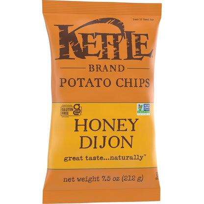 Kettle Brand Potato Chips Jalapeno Kettle Chips, 13 Oz Family-Size – Travel-Ready Snack for Road Trips and Campouts