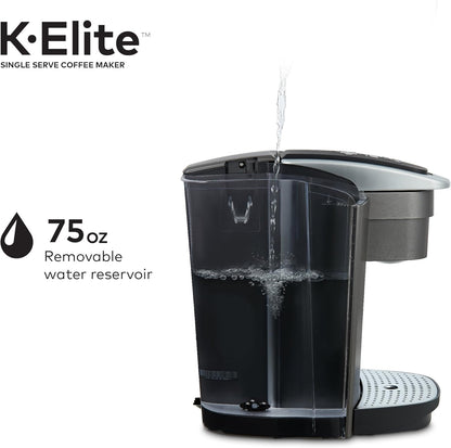 Keurig K-Elite Hot and Iced Coffee Maker – Contemporary Statement Piece for Scandinavian Interiors