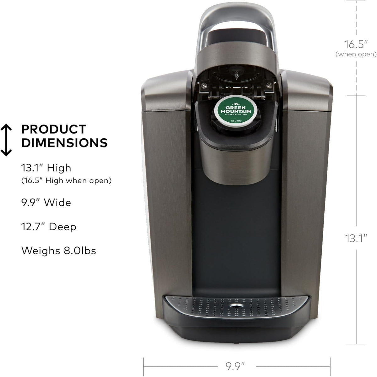 Keurig K-Elite Hot and Iced Coffee Maker – Contemporary Statement Piece for Scandinavian Interiors