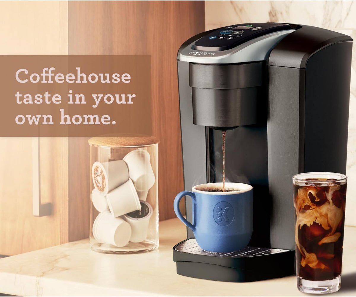 Keurig K-Elite Hot and Iced Coffee Maker – Contemporary Statement Piece for Scandinavian Interiors
