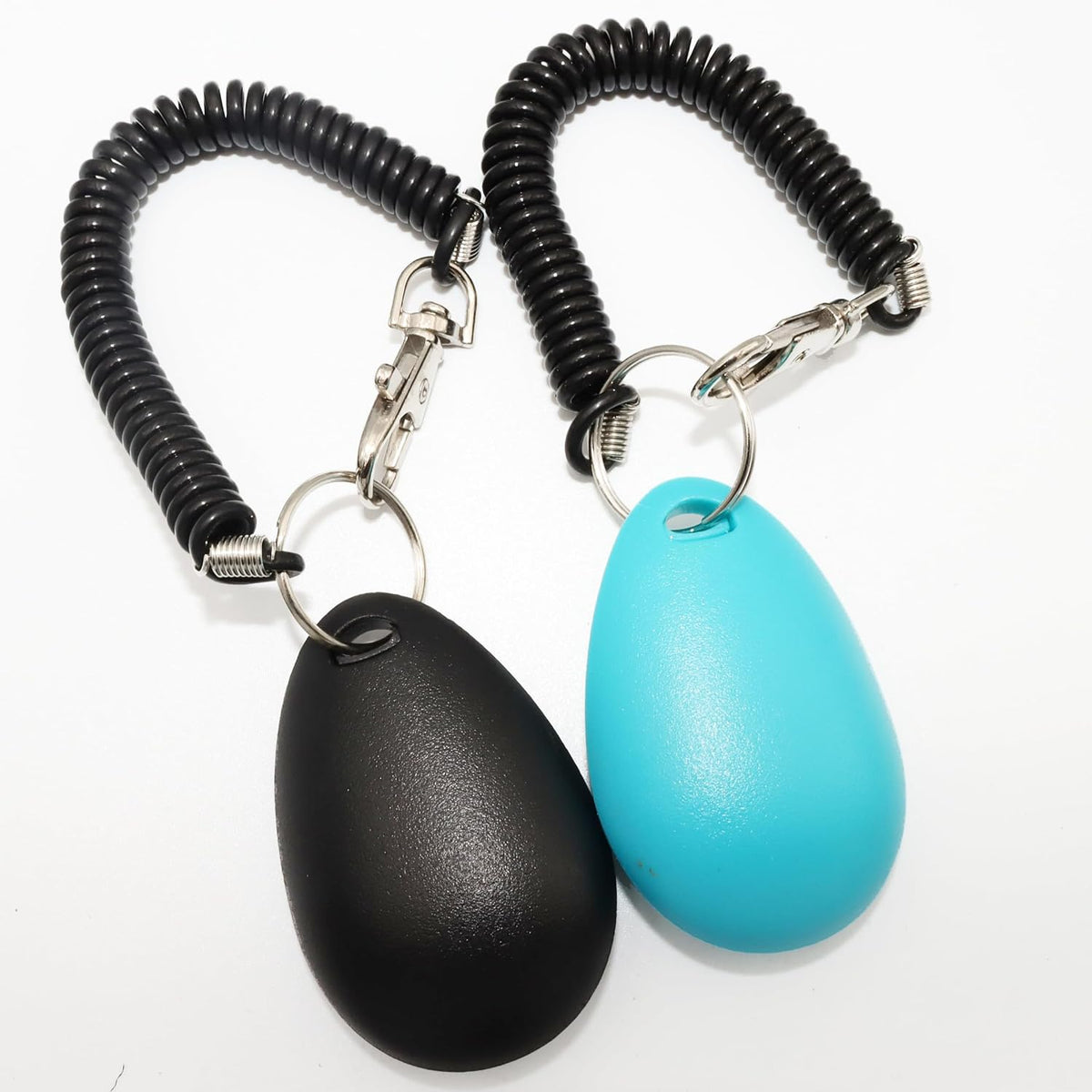 keyring loop for clipping to leashes, bags, or belt loops