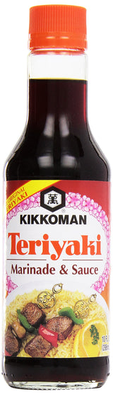 Kikkoman Teriyaki Sauce – Reduced-Sodium Finishing Sauce for Wellness-Focused Weeknight Dinners