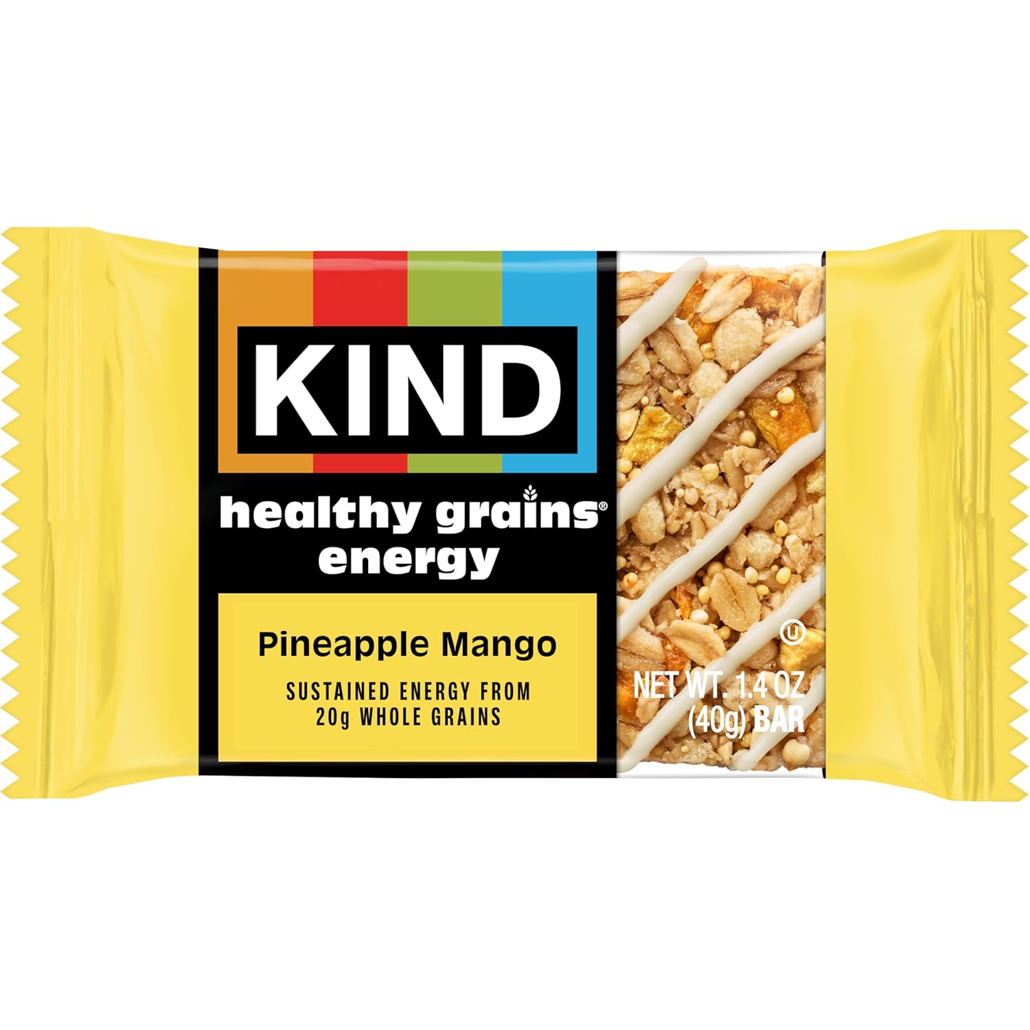 KIND Healthy Grains Bars – Hiking Backpack Fuel with 20g Whole Grains, Real Fruit and No Sugar Crash