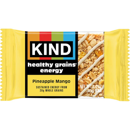 KIND Healthy Grains Bars – Hiking Backpack Fuel with 20g Whole Grains, Real Fruit and No Sugar Crash