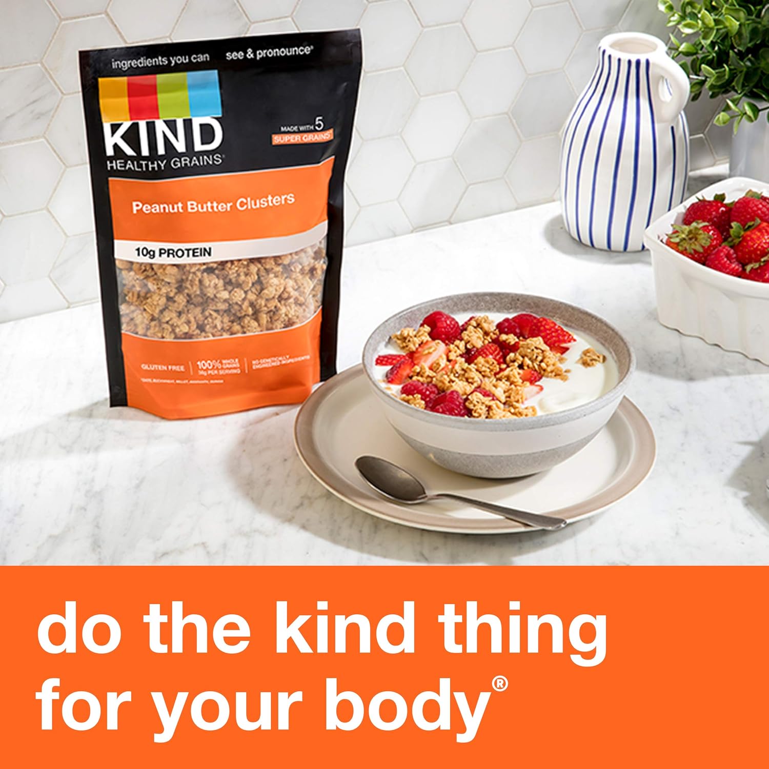 KIND Healthy Grains Peanut Butter Granola – Trail-Friendly Snack for Hiking Days