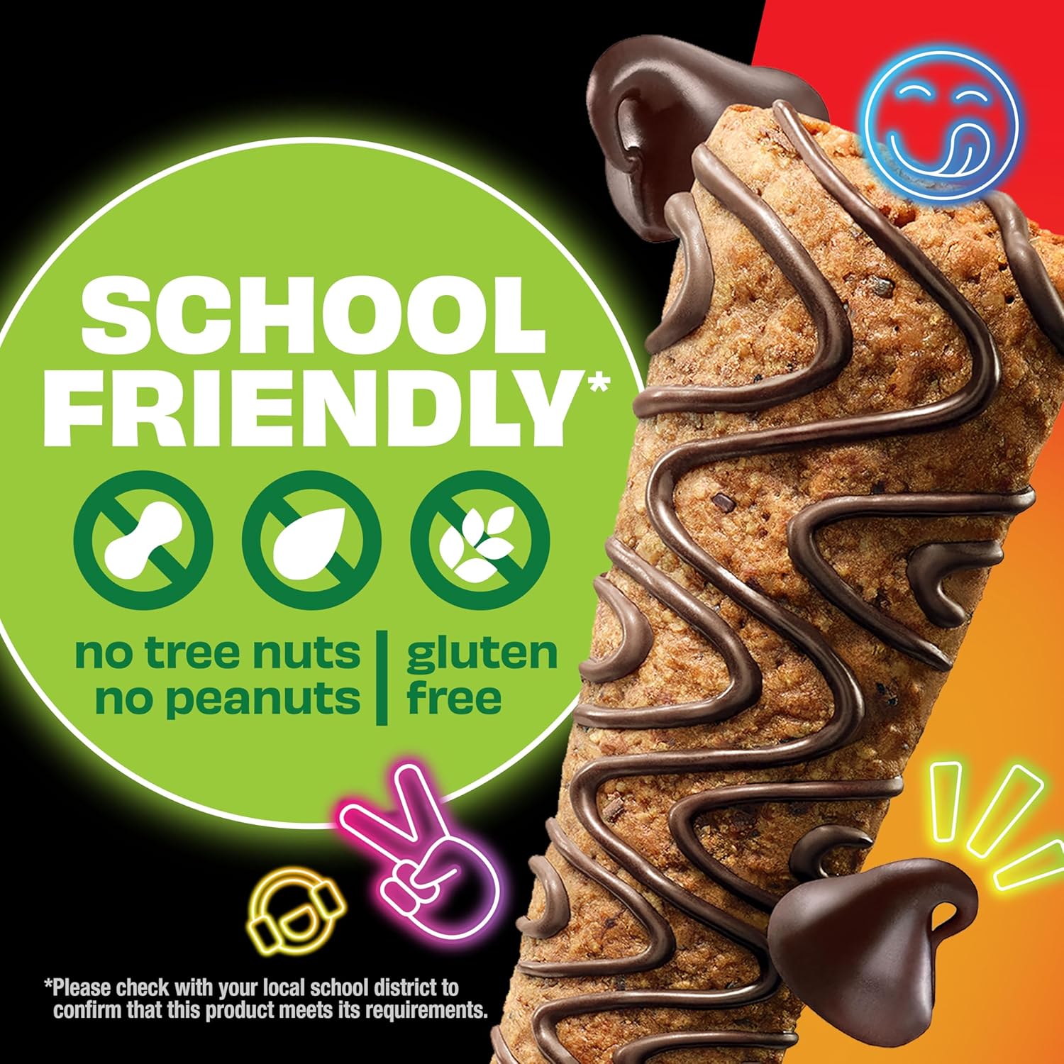 KIND Kids Chocolate Chip Bar – Travel-Friendly Nut-Free Snack for Road Trips and Family Outings