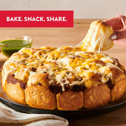 King Arthur Baking Company Pull-Apart Garlic Bread Mix Kit – All-in-One Pantry Staple for Simple Cooking
