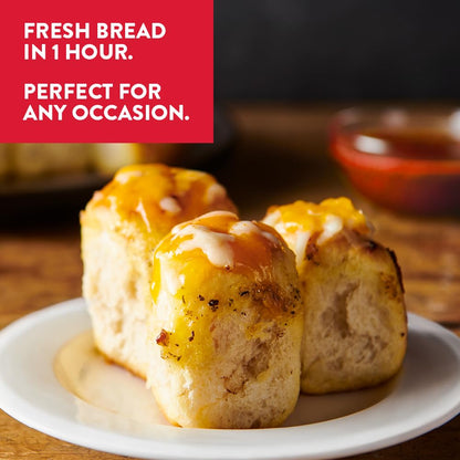 King Arthur Baking Company Pull-Apart Garlic Bread Mix Kit – All-in-One Pantry Staple for Simple Cooking
