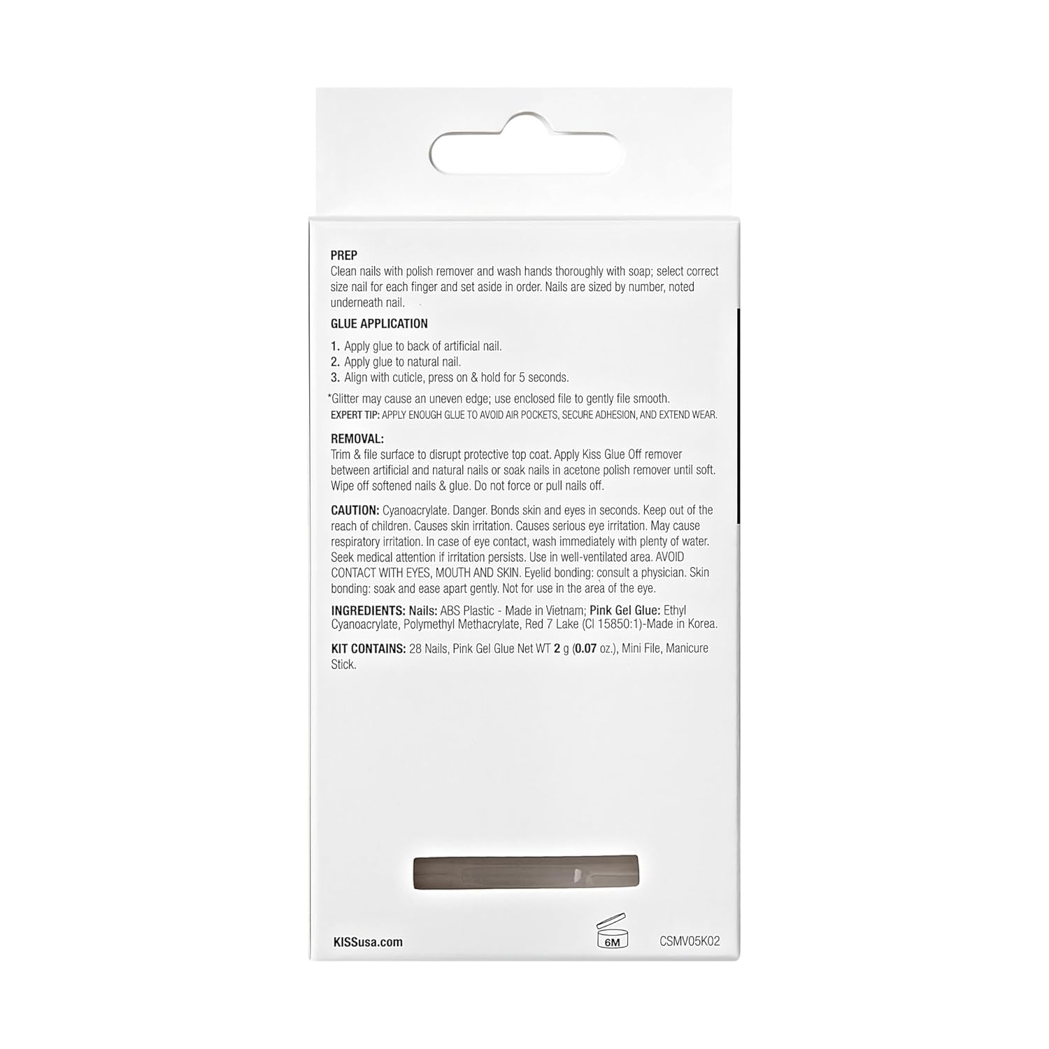 KISS Classy Press On Nails 'Dashing' – Five-Minute Office-Ready Manicure for Busy Work-From-Home Days