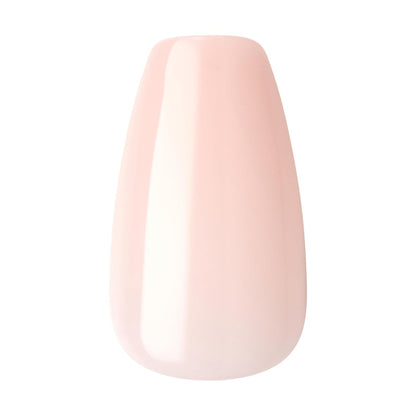 KISS imPRESS No Glue Press On Nails – Coffin Shape Manicure Gift Set for Her, Salon-Style Coffin Nails in Pink Serendipity for Birthdays and Holidays
