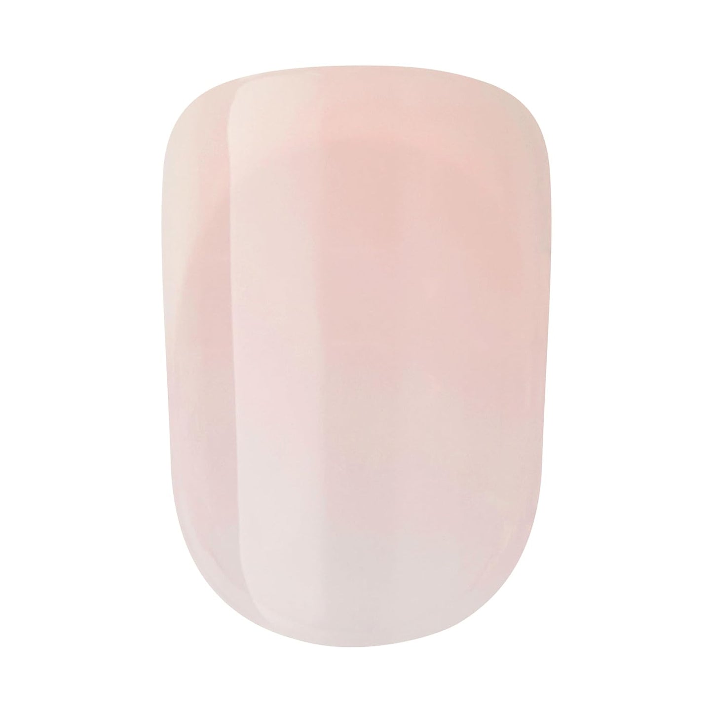 KISS imPRESS No Glue Press On Nails for Teens – Back-to-School French Manicure Kit, Short Squoval, 30 Nails