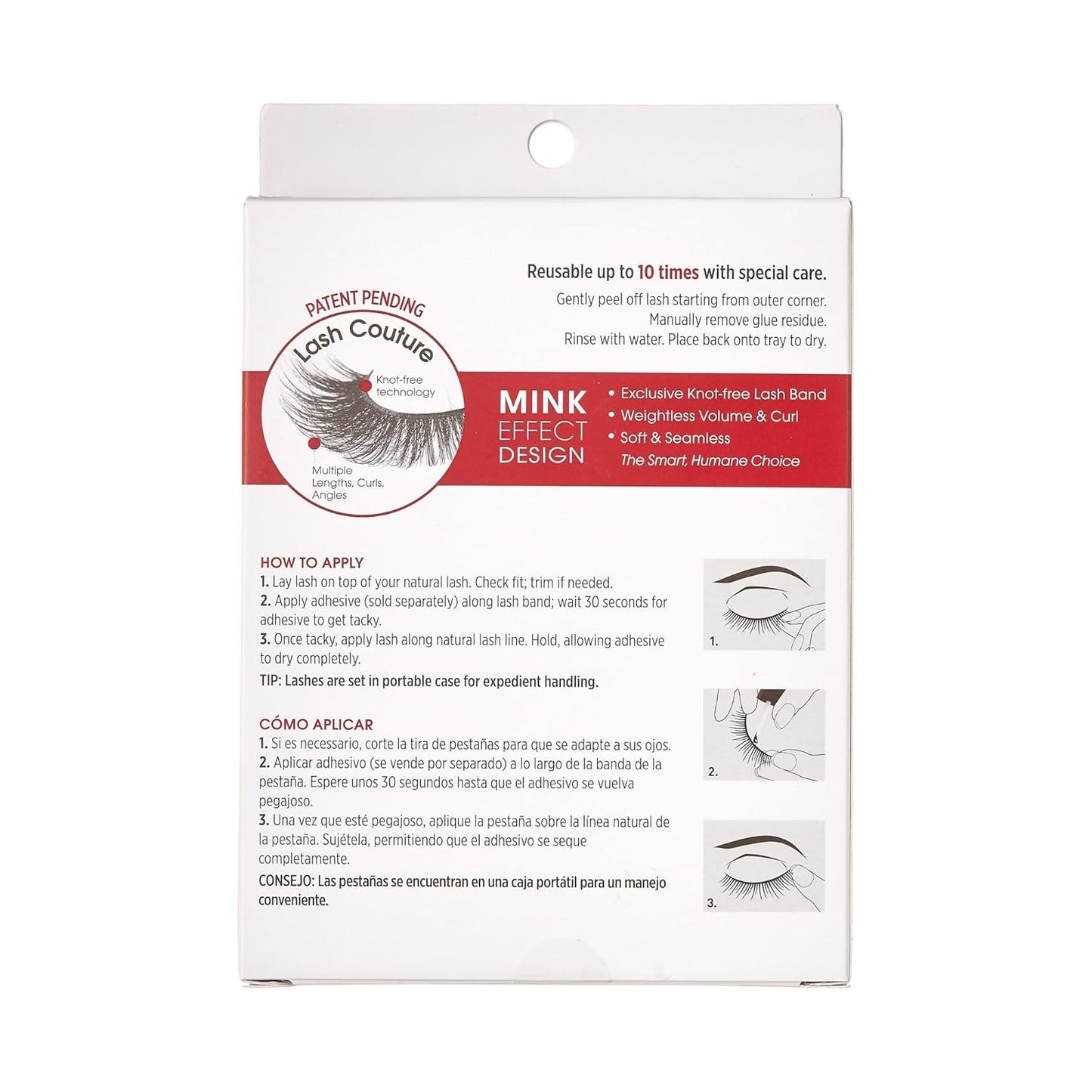 KISS Lash Couture Faux Mink Lashes – Elegant Birthday Gift for Her, Ready-to-Wear Glamour