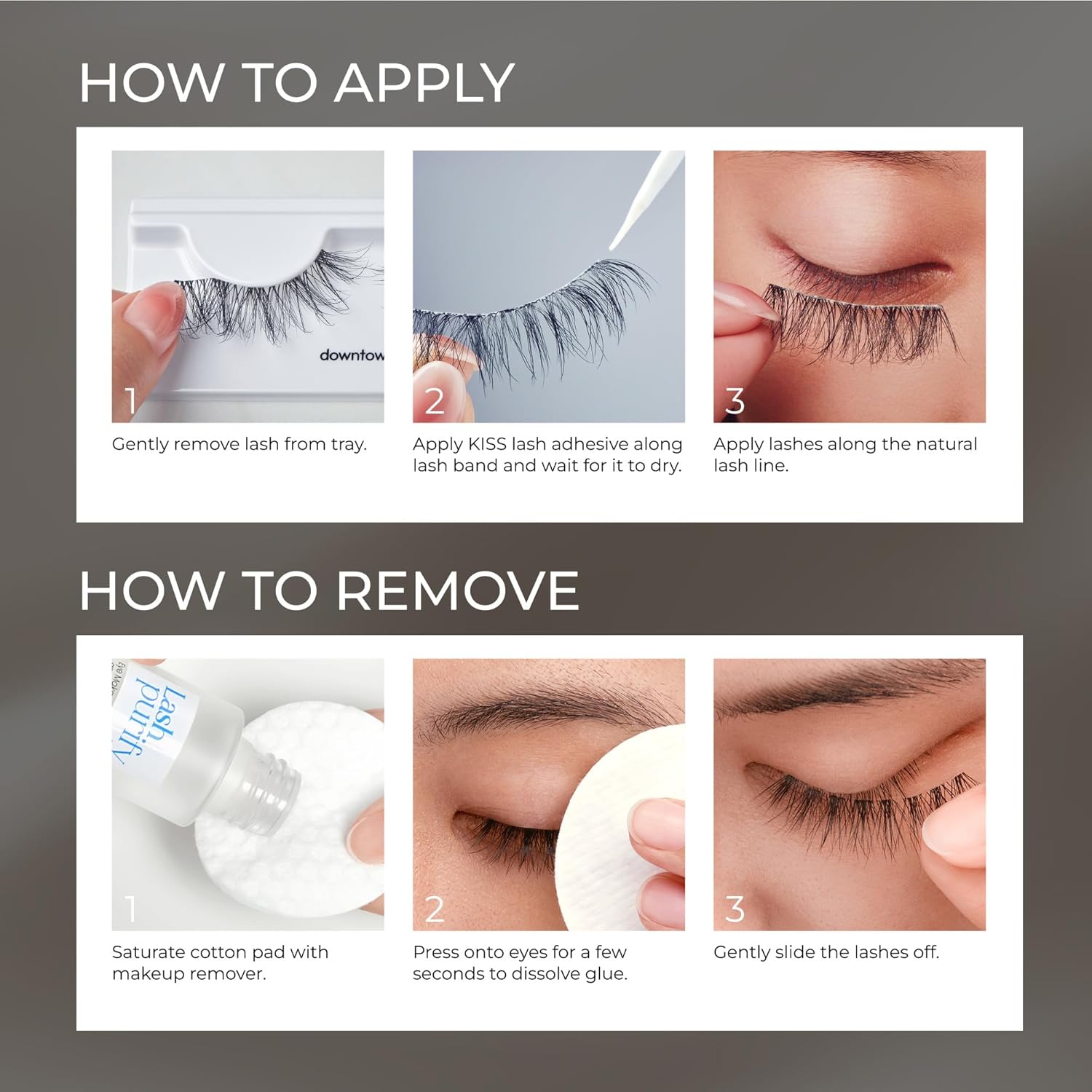 KISS Lash Couture Faux Mink Lashes – Elegant Birthday Gift for Her, Ready-to-Wear Glamour
