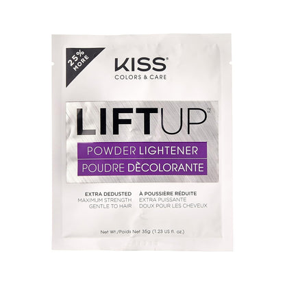 KISS Lift Up Premium Bleach Kit – Salon-Grade Icy Silver Toner for an Elevated At-Home Finish