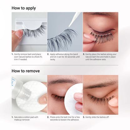 KISS Looks So Natural Lashes – 'Shy' Style, Understated 12mm Clusters for a Clean Five-Pair Vanity Edit