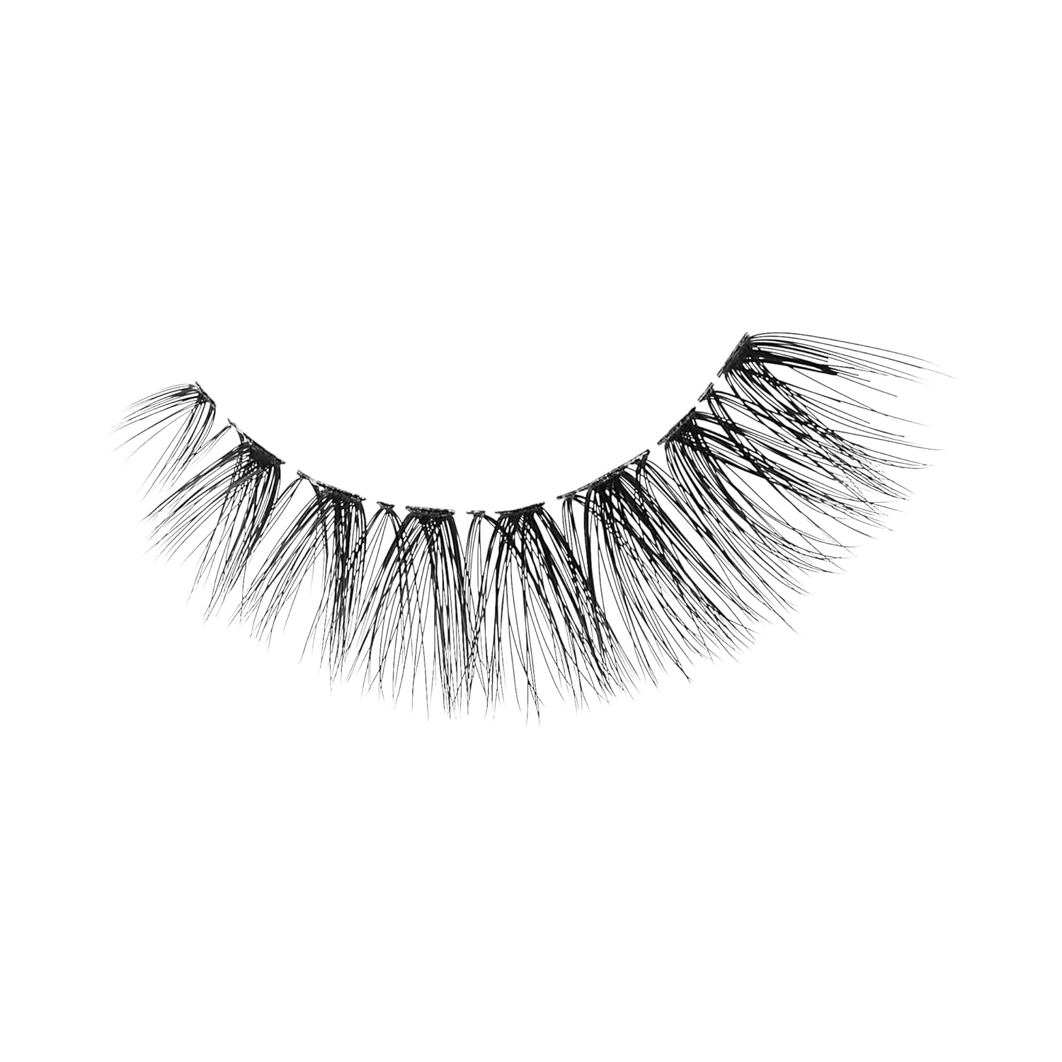 KISS My Lash But Better 'Bare Affair' 4-Pack – Minimalist Makeup Bag Staple with Invisible Band Design