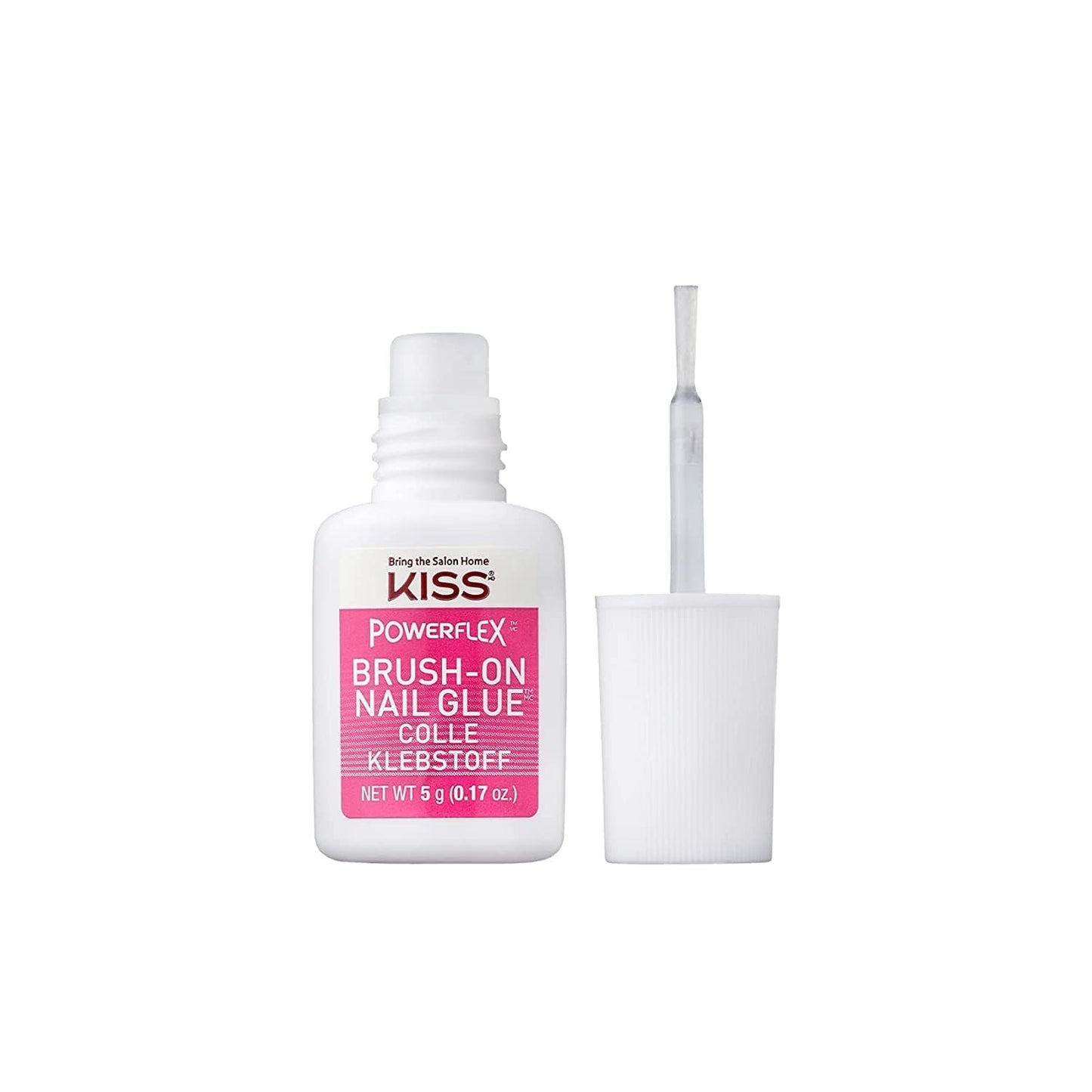 KISS Powerflex Nail Glue – Birthday Gift for Her, At-Home Manicure Nail Bond Kit